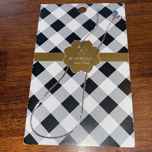 Magnolia and Vine 17” Weave Chain, tarnish proof. New. - Picture 1 of 3